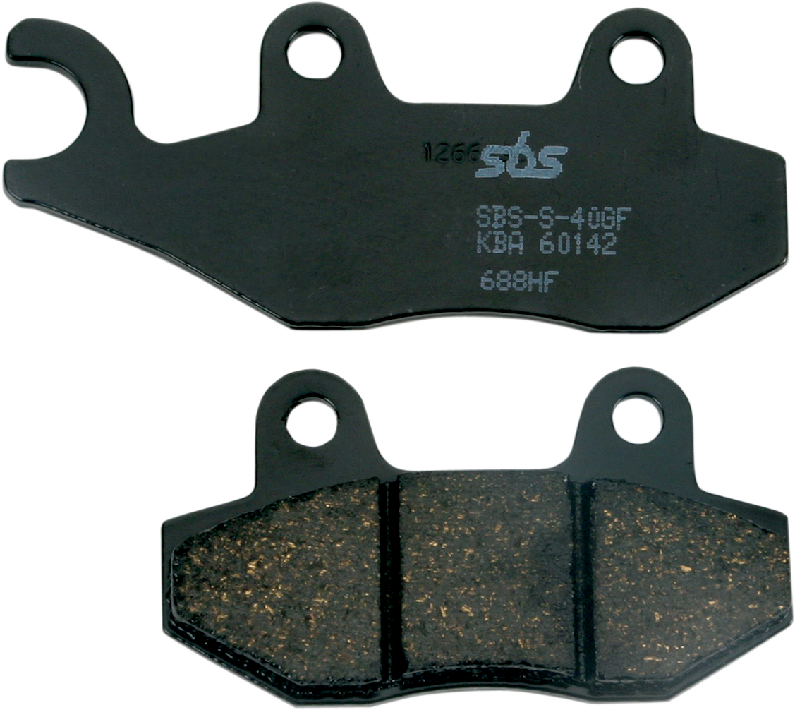 SBS HF Street Ceramic Organic Brake Pads