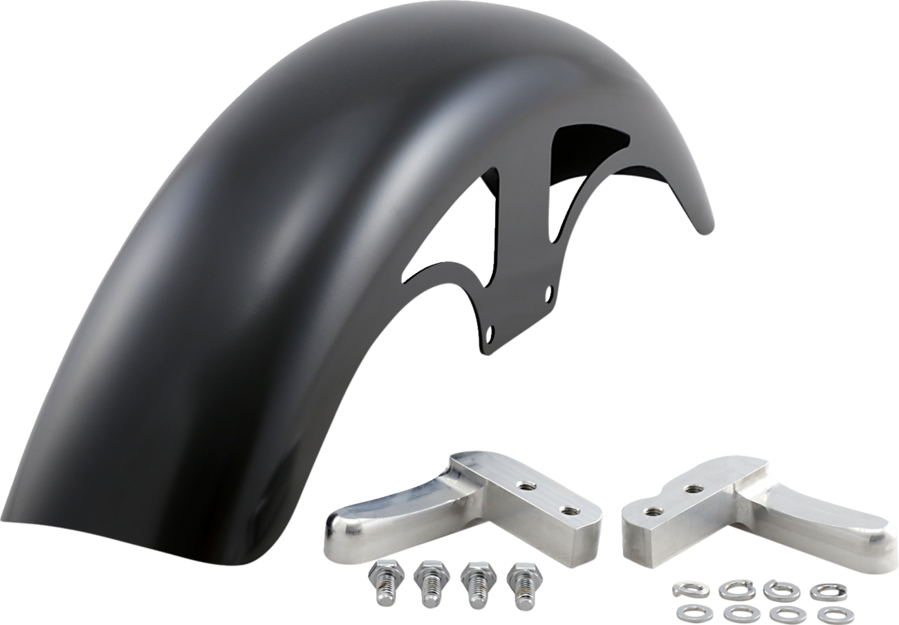 Klock Werks P-Tom Tire Hugger Series Front Fender Fit Kit For Harley Dyna 2006-2017
