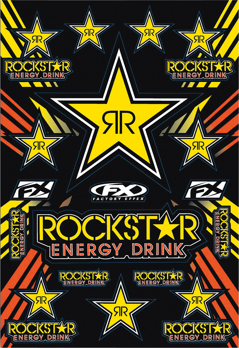 FACTORY EFFEX Rockstar Decal Sheet