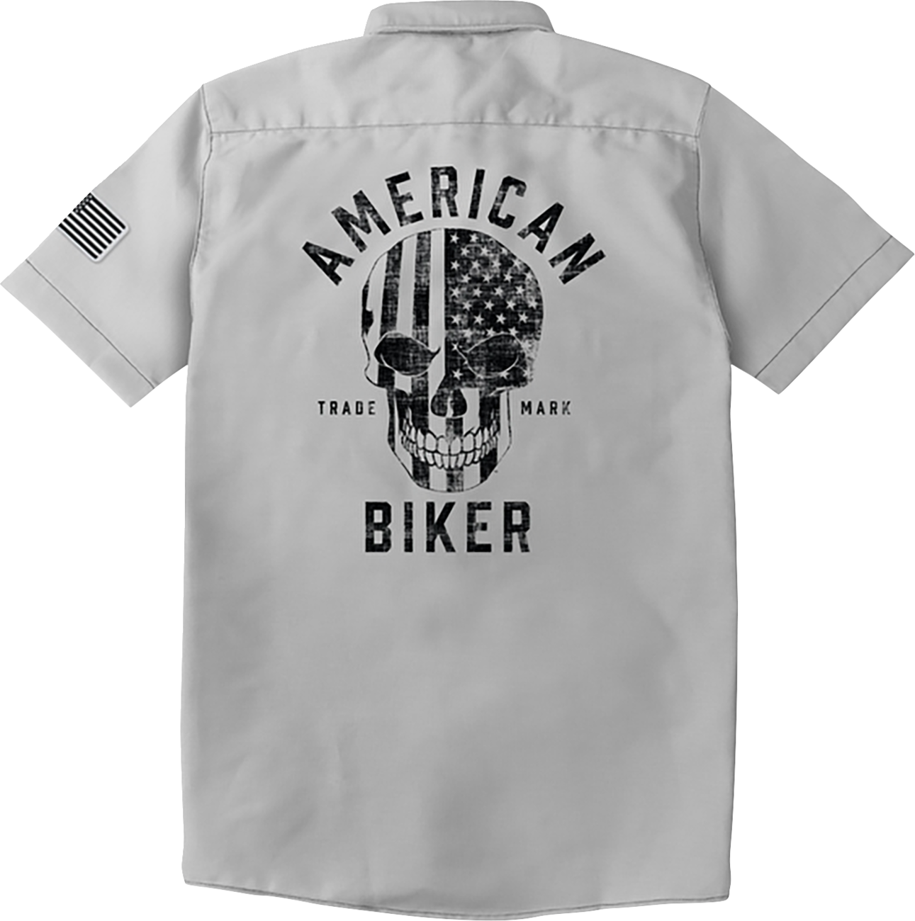 Biker Sam Contrast Stitch Shop Shirt