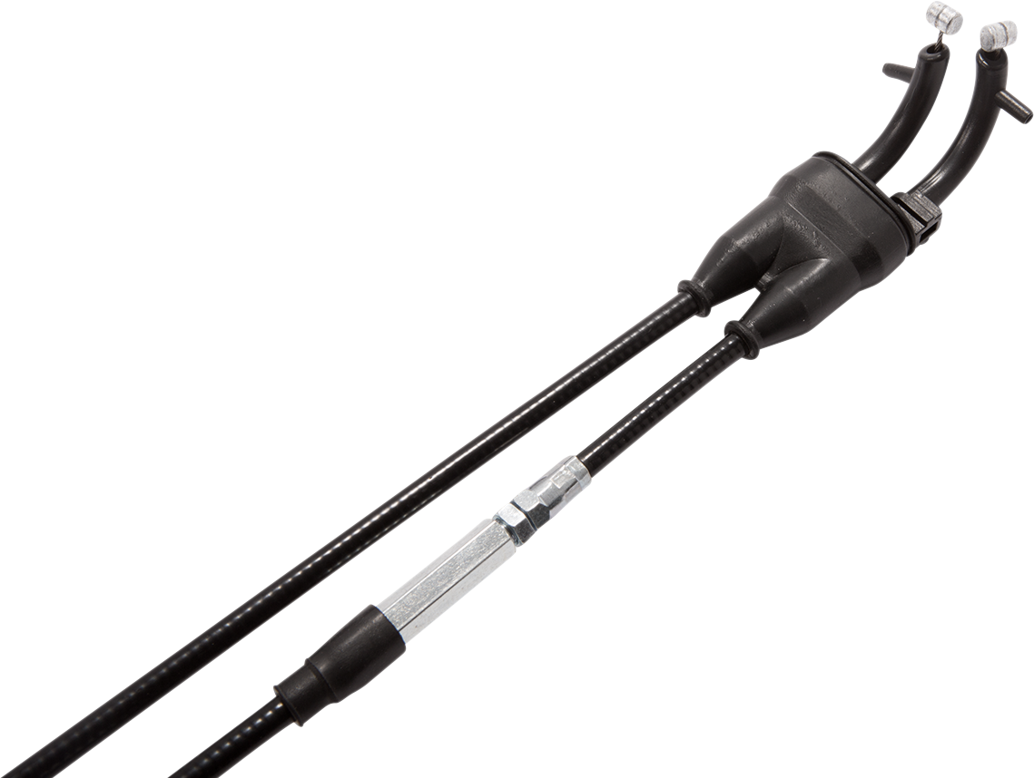 Black Vinyl Throttle Cable
