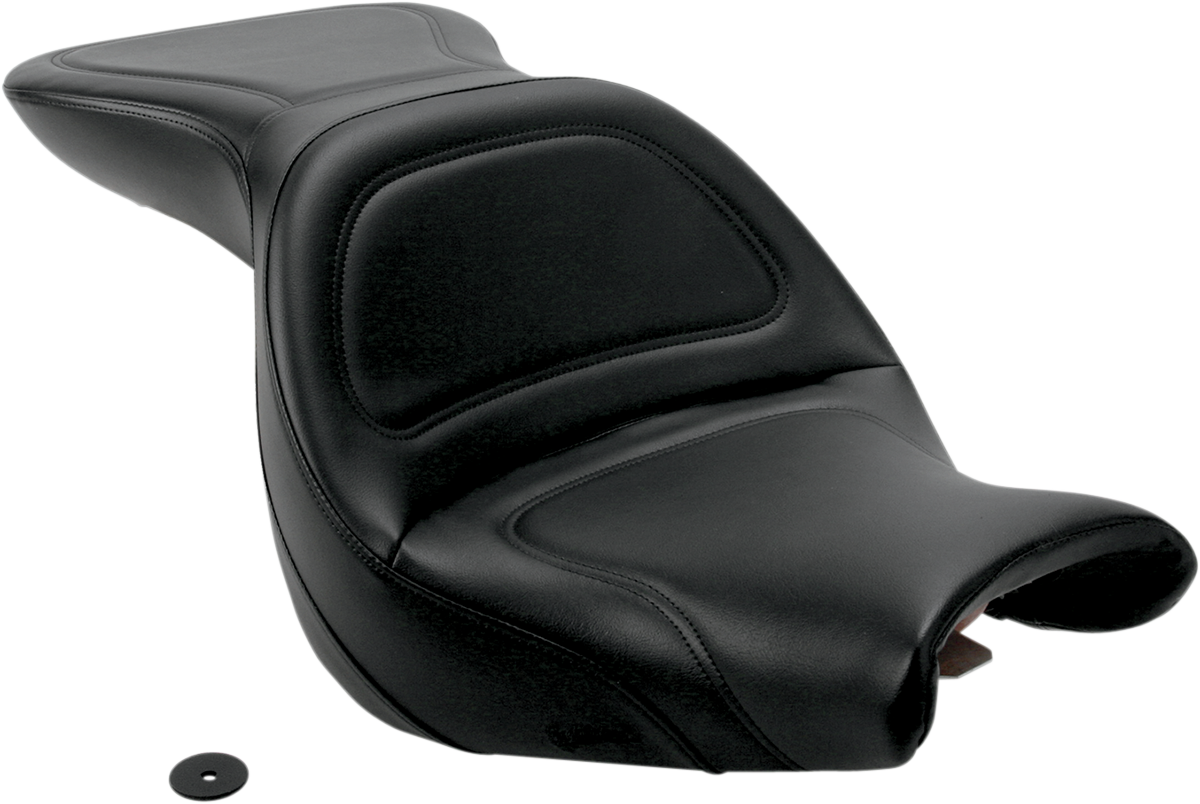Saddlemen Seat - Explorer™ - without Backrest - Stitched - Black - V750 Aero 2004-2023 Honda VT750C Shadow Aero