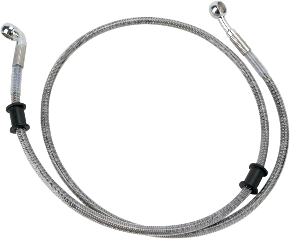 Drag specialties Brake Line - Front (Upper) - Stainless Steel 2008-2014 Harley Davidson FXDC Super Glide Custom