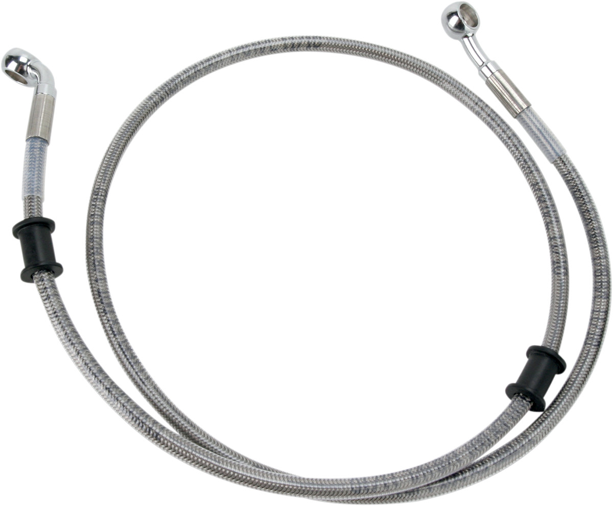 Drag specialties Brake Line - Front (Upper) - Stainless Steel 2008-2014 Harley Davidson FXDC Super Glide Custom