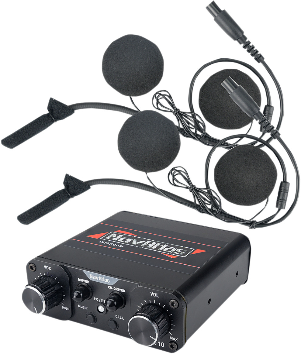 NAVATLAS Communication System with Helmet Headphones
