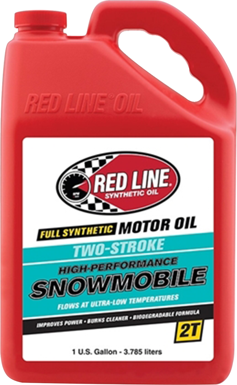 RED LINE SYNTHETIC OIL 2-Cycle Snowmobile Oil