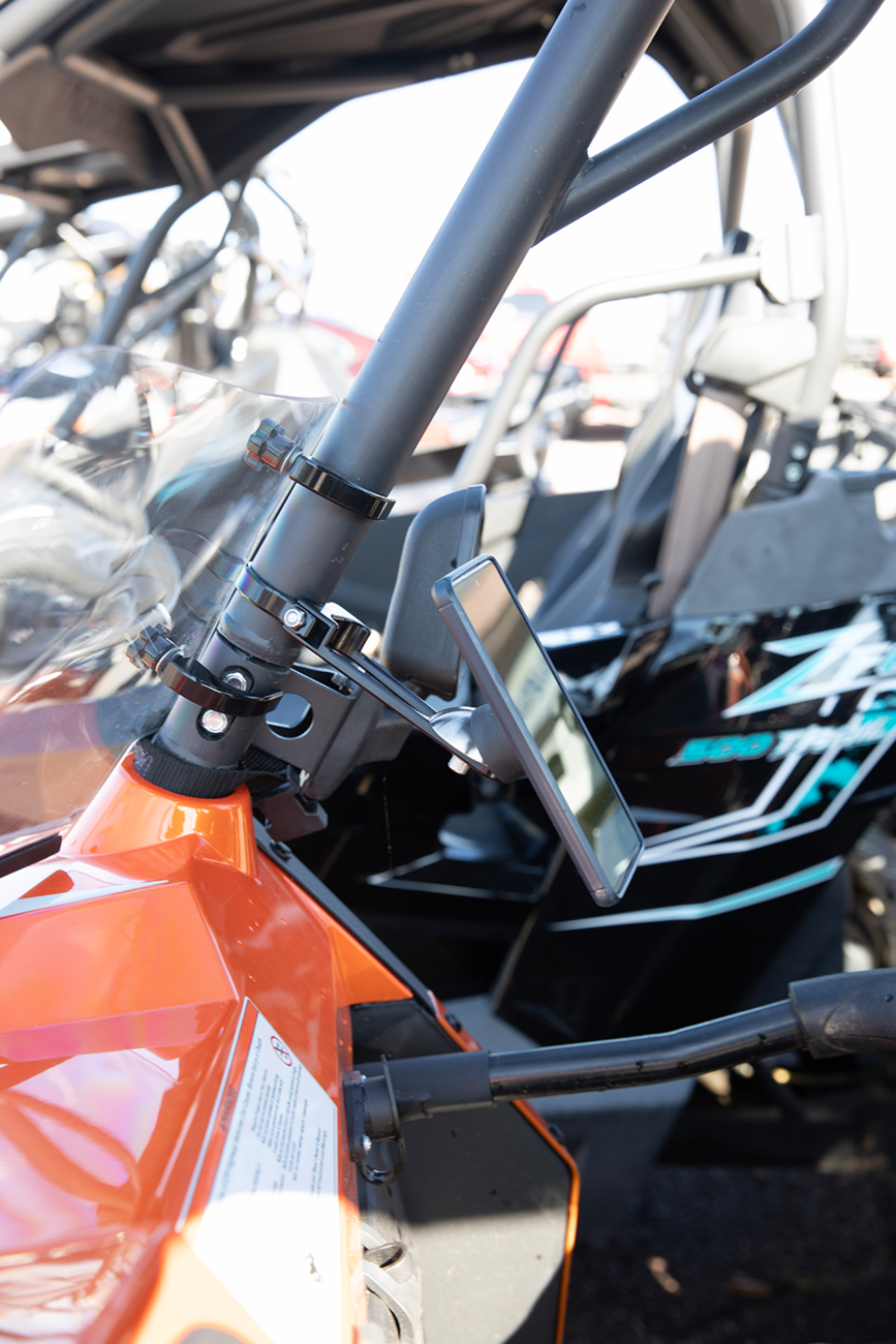 Klock Werks iOmount Offset Roll Cage Phone Mount