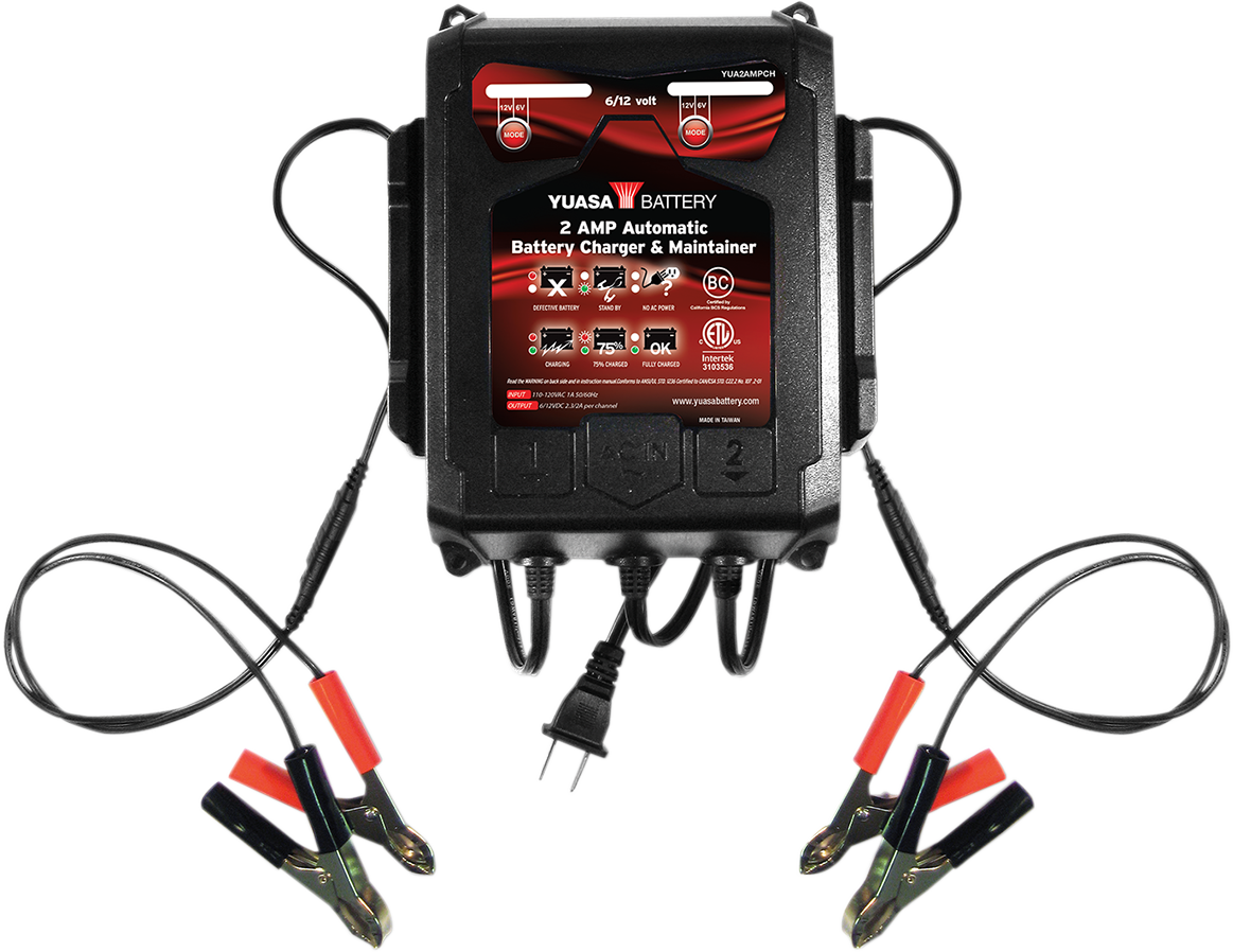 Dual-Bank Battery Charger and Maintainer