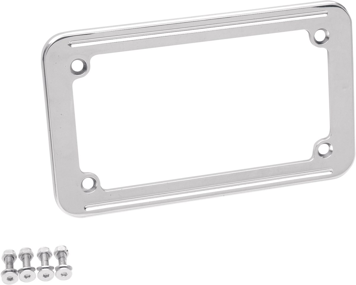 Drag specialties License Plate Frame - Chrome