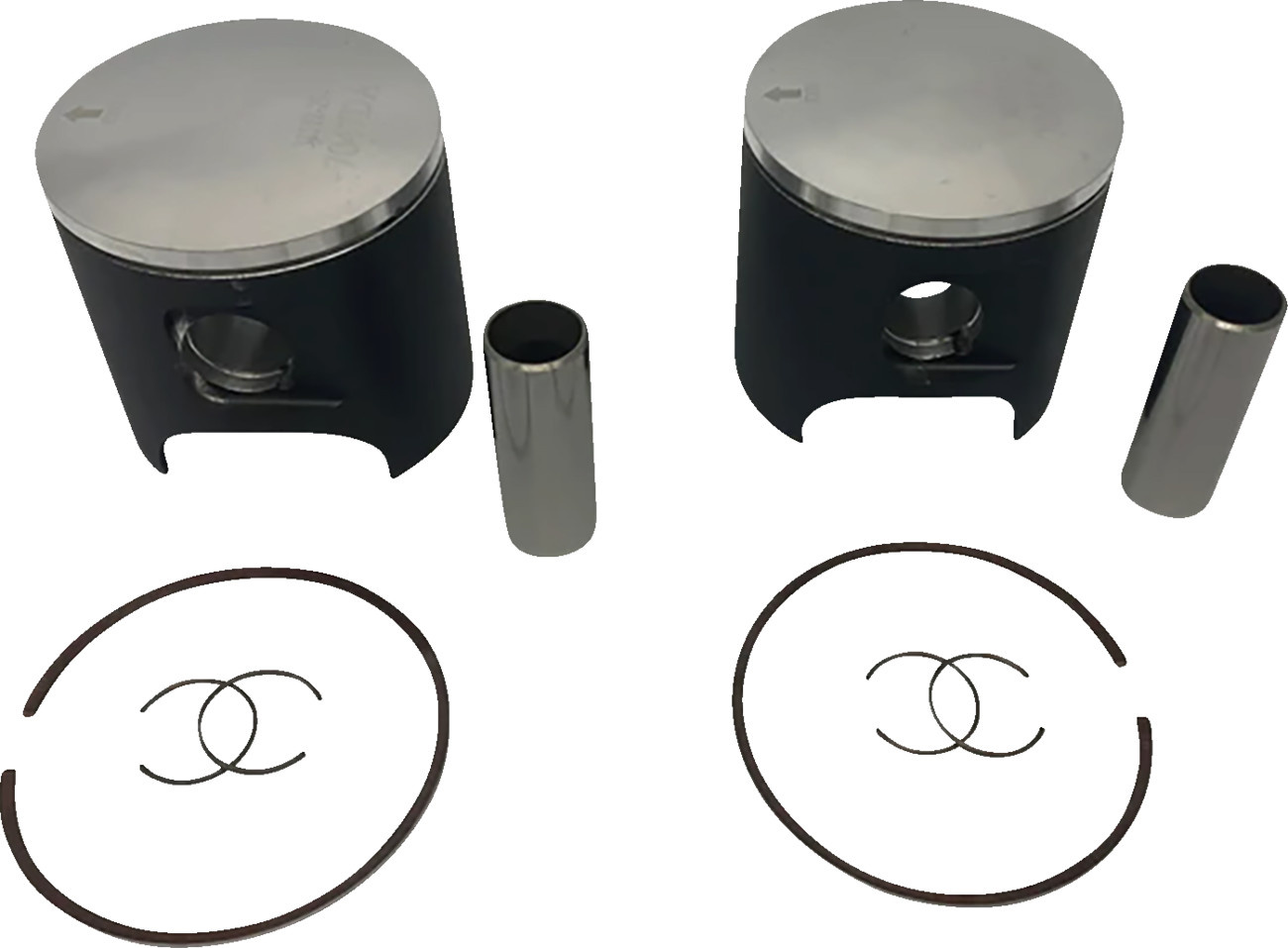 WOSSNER Piston Kit Anodized 2 Stroke