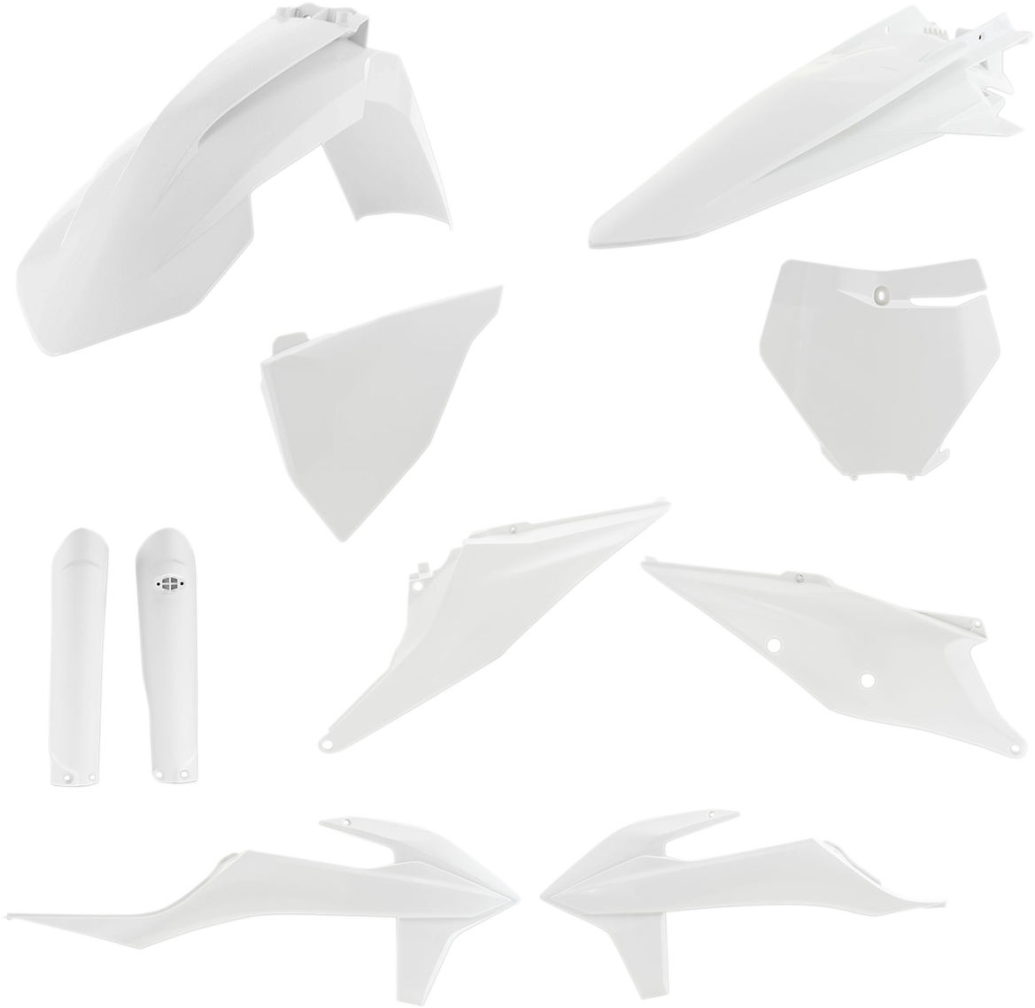 Acerbis Full Replacement Body Kit - '20 OEM White KTM
