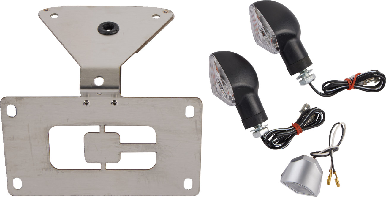 Competition werkes Fender Eliminator Kit with Turn Signals 2011-2012 Aprilia RSV4 Factory APRC / 2013-2014 Aprilia RSV4 Factory APRC ABS / 2011-2014 Aprilia RSV4 1000 R Factory