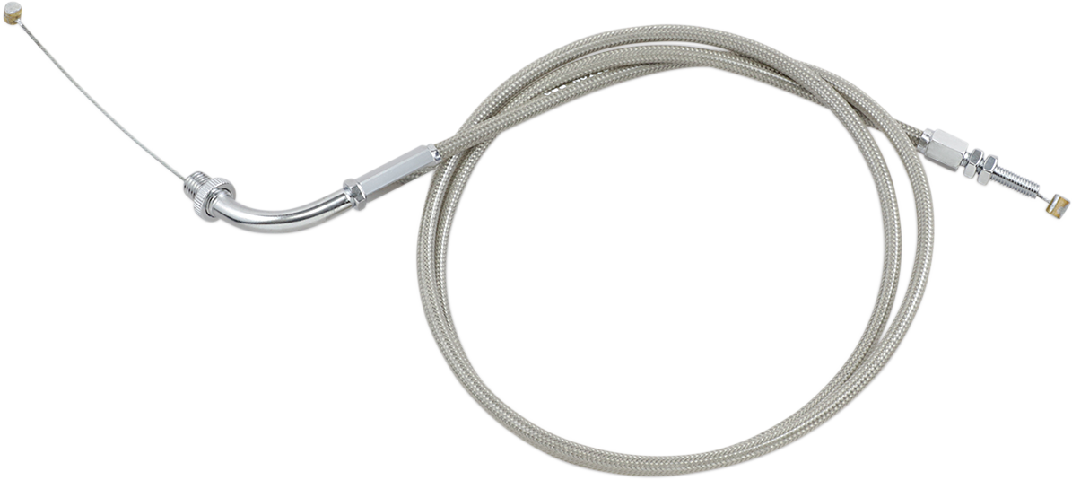 Armor Coat Stainless Steel Throttle/Idle Cable for Cruisers