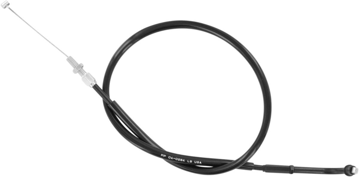 Black Vinyl Throttle Cable