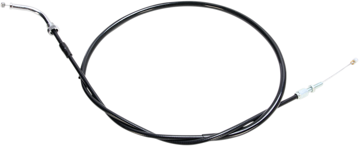 Black Vinyl Throttle Cable