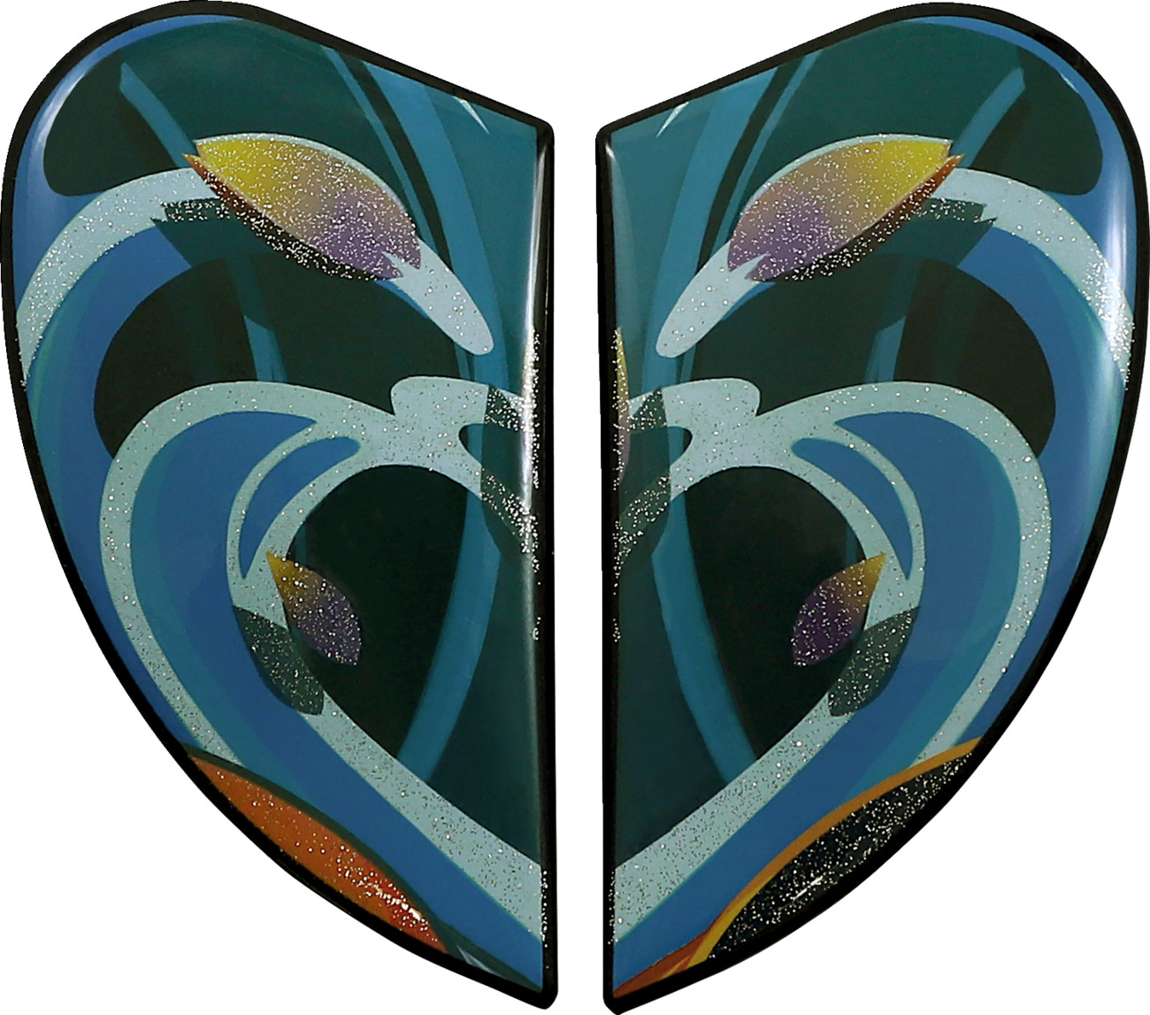 Icon Airframe Pro™ Helmet Side Plates — Koi