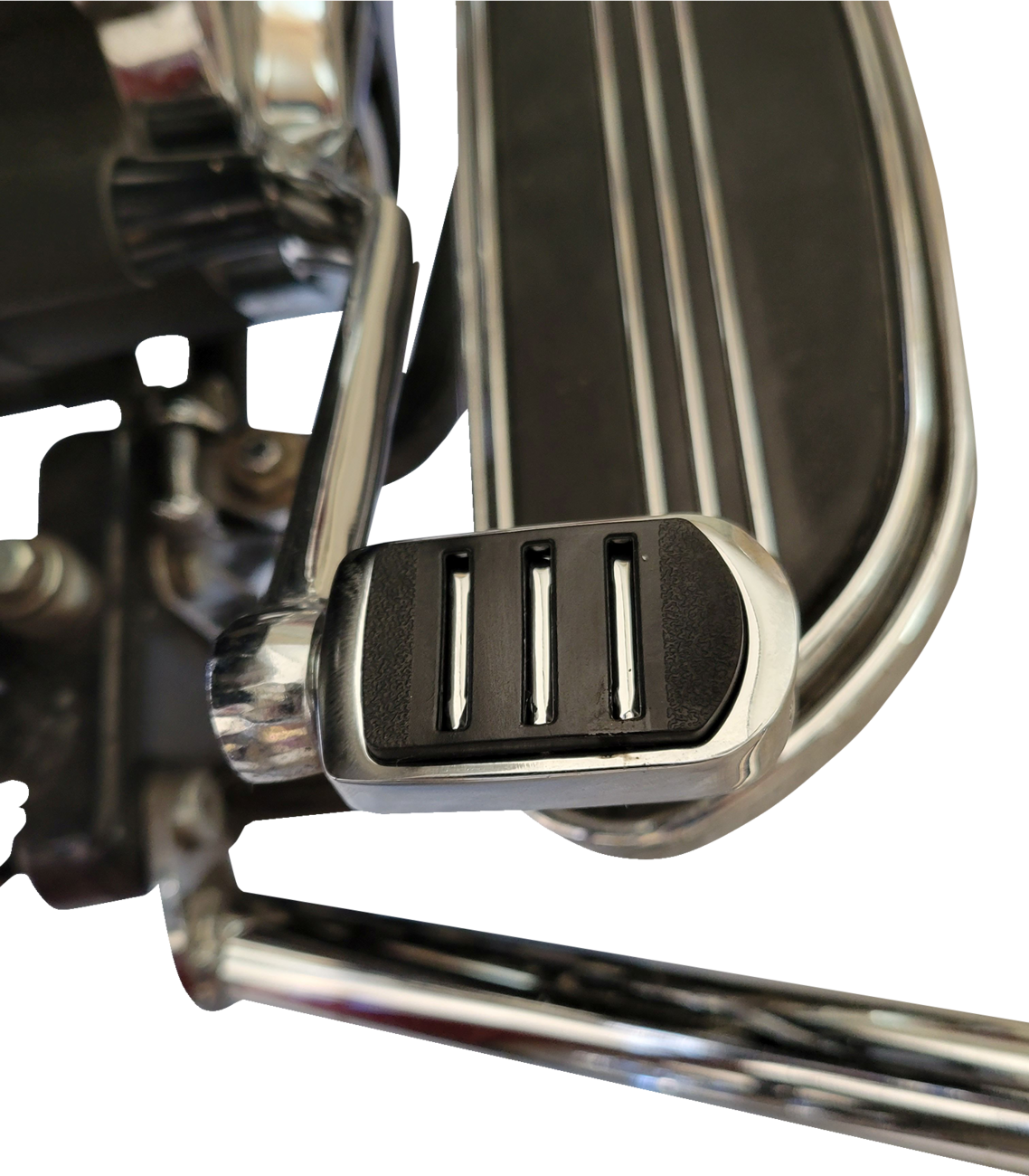 Drag specialties Sweeper Peg Shifter - Chrome