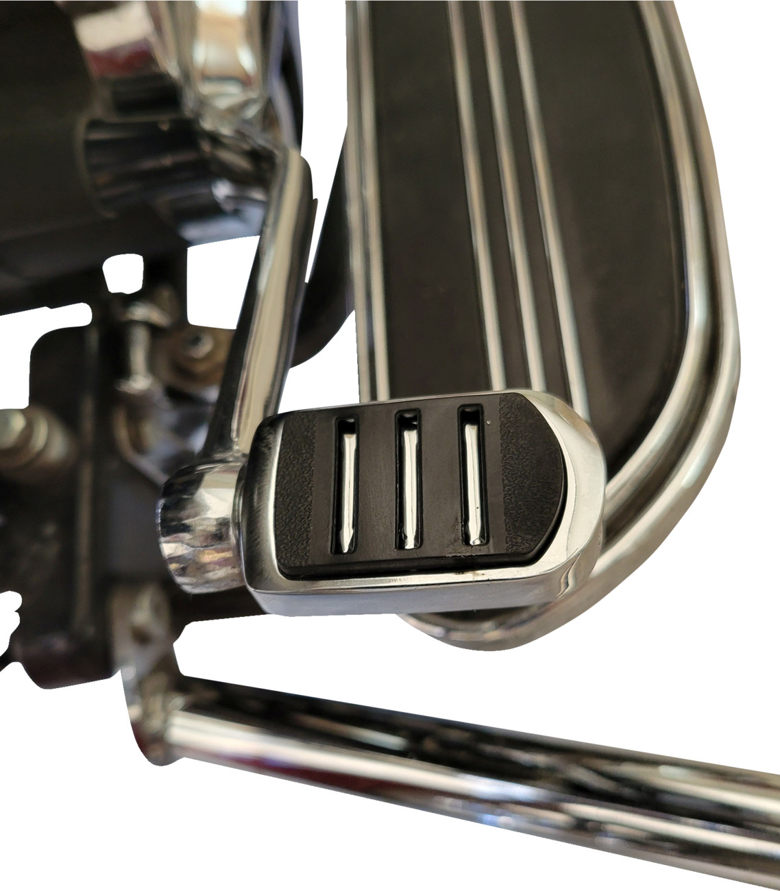 Drag specialties Sweeper Peg Shifter - Chrome