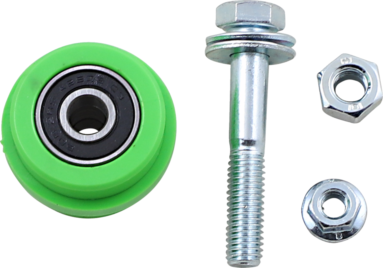 T.m. designworks Chain Roller - Green - Kawasaki