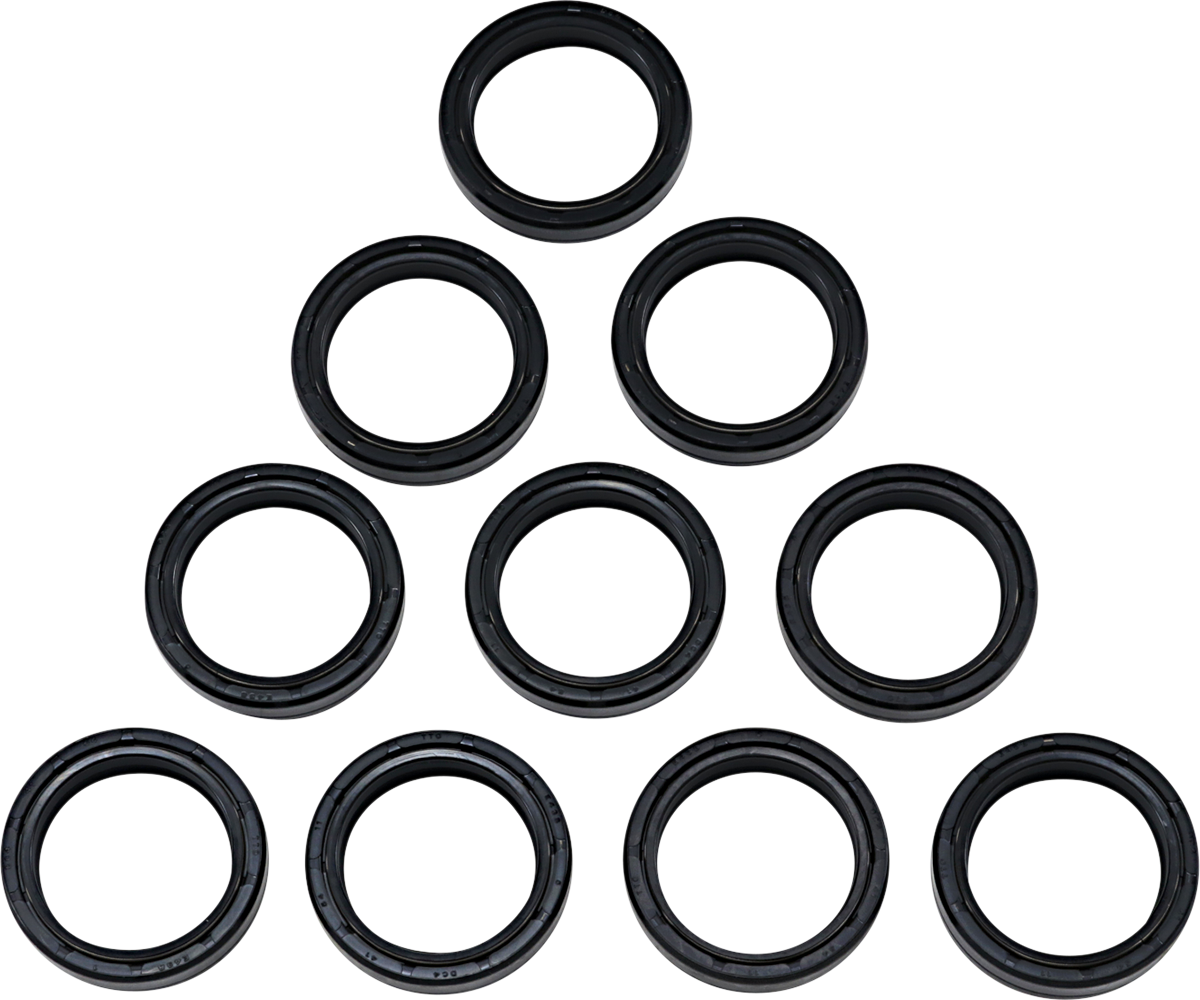 Drag specialties Fork Oil Seals - 41 mm - Showa Forks - 10-Pack Harley Davidson