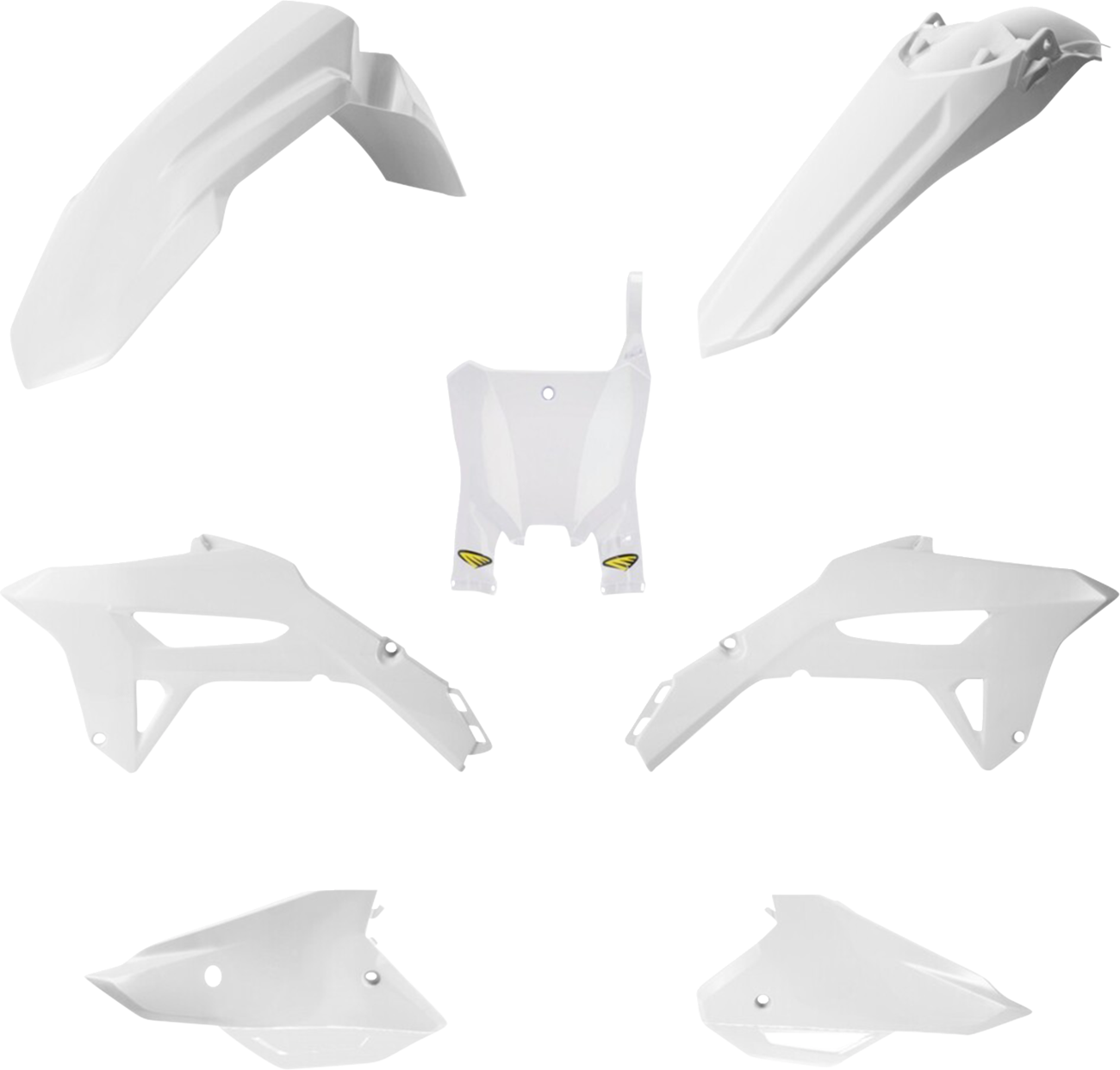 Cycra 5 Piece Replica Body Kit - White - CRF 250R/450R 2022-2024 Honda CRF250R / 2021-2024 Honda CRF450R