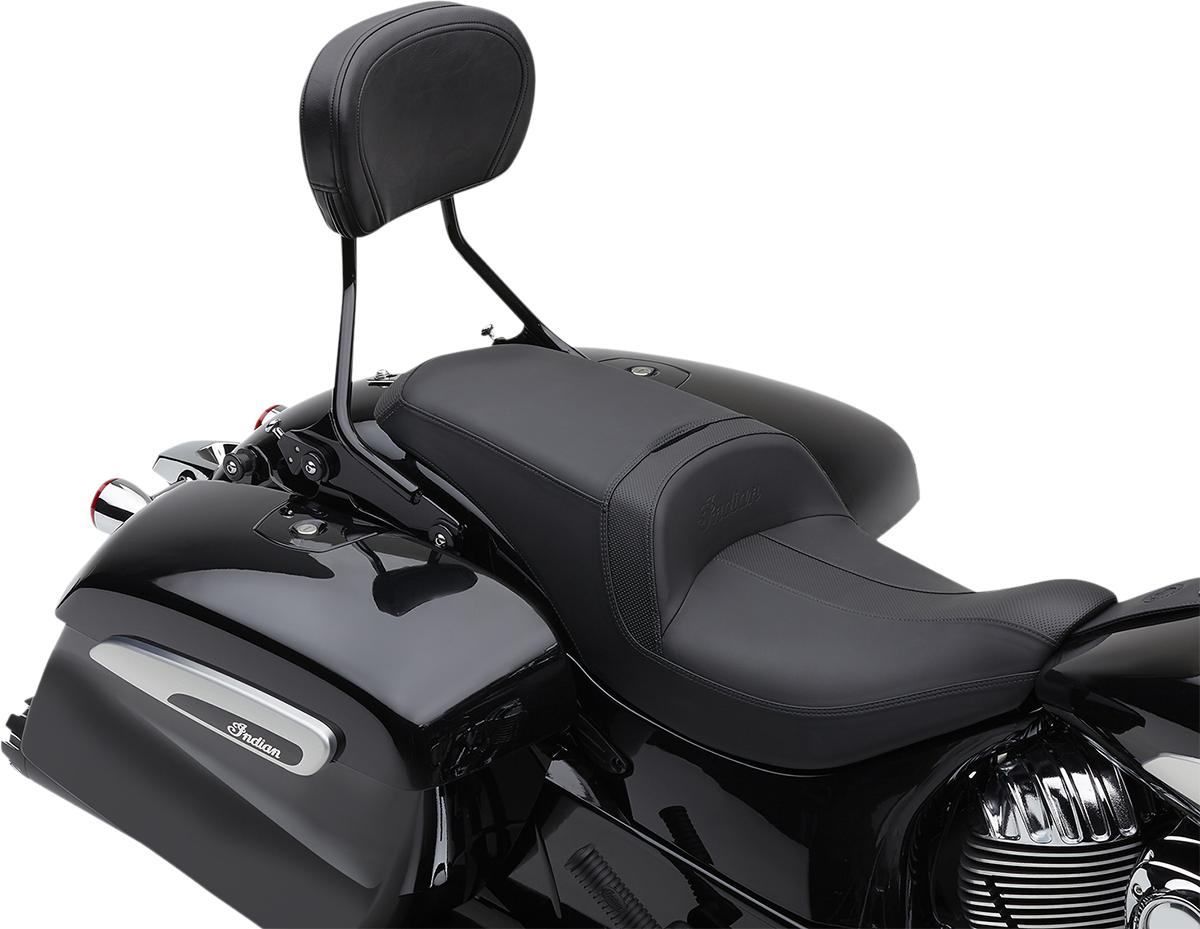 Cobra Round Sissy Bar With Pad For Indian Touring 2014-2022