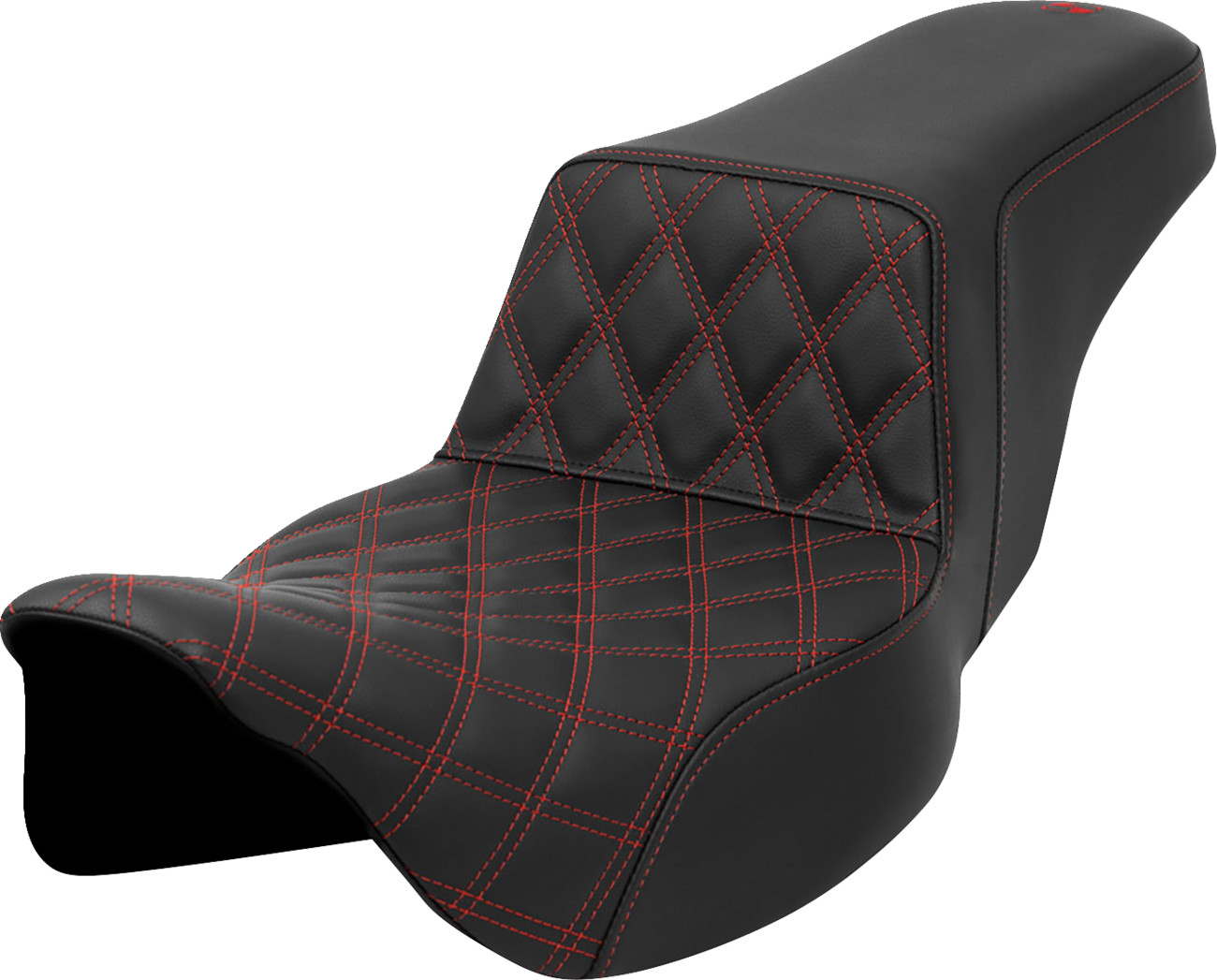 SADDLEMEN Lattice Stitch Step-Up Seat