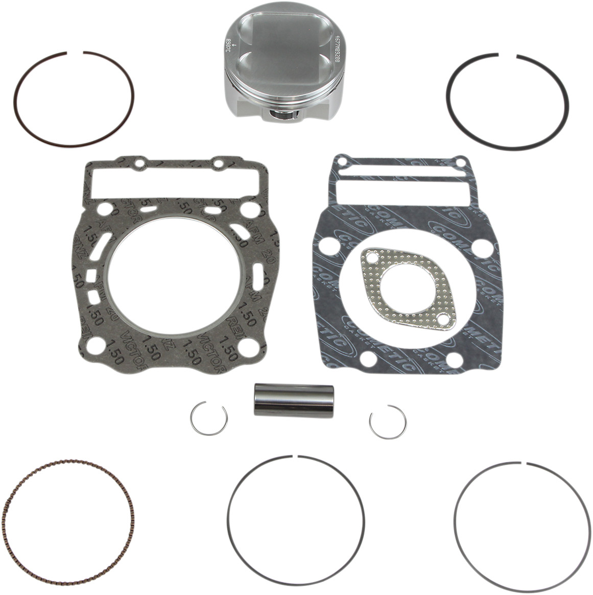 High-Performance Piston Kit with Gaskets for 4-Stroke
