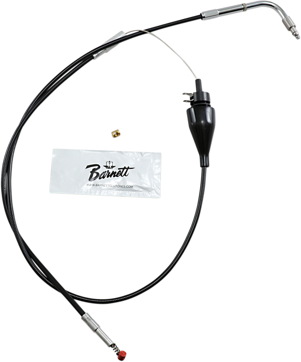 BARNETT Black Vinyl Throttle/Idle Cable