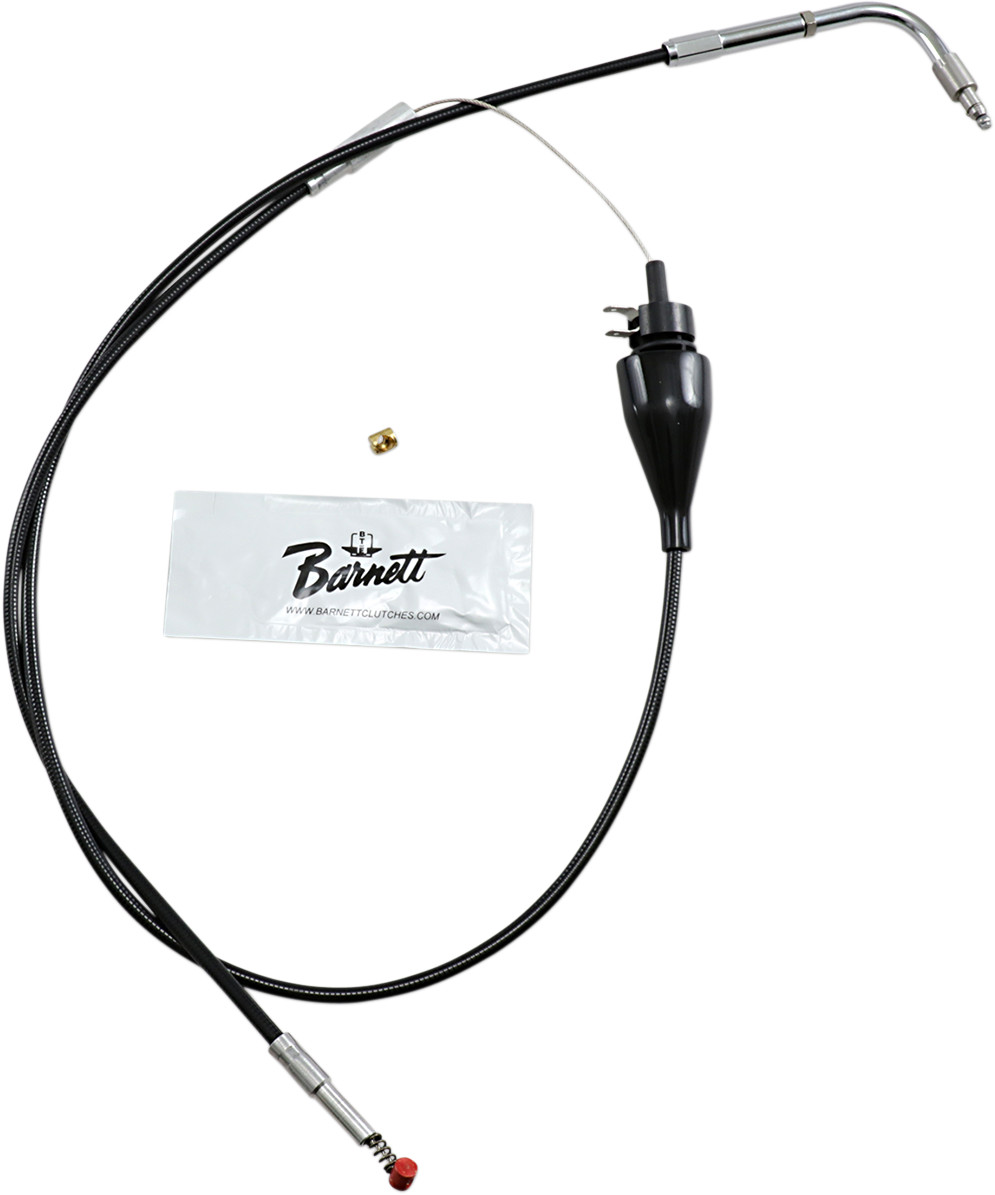 BARNETT Black Vinyl Throttle/Idle Cable