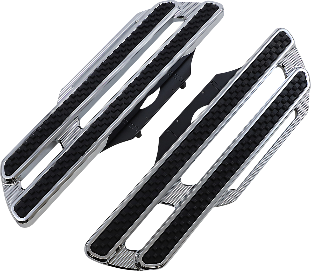 Arlen ness Method Driver Floorboards - Extended - Chrome Harley Davidson