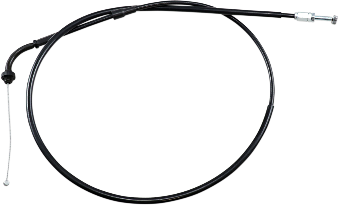 Black Vinyl Throttle Cable