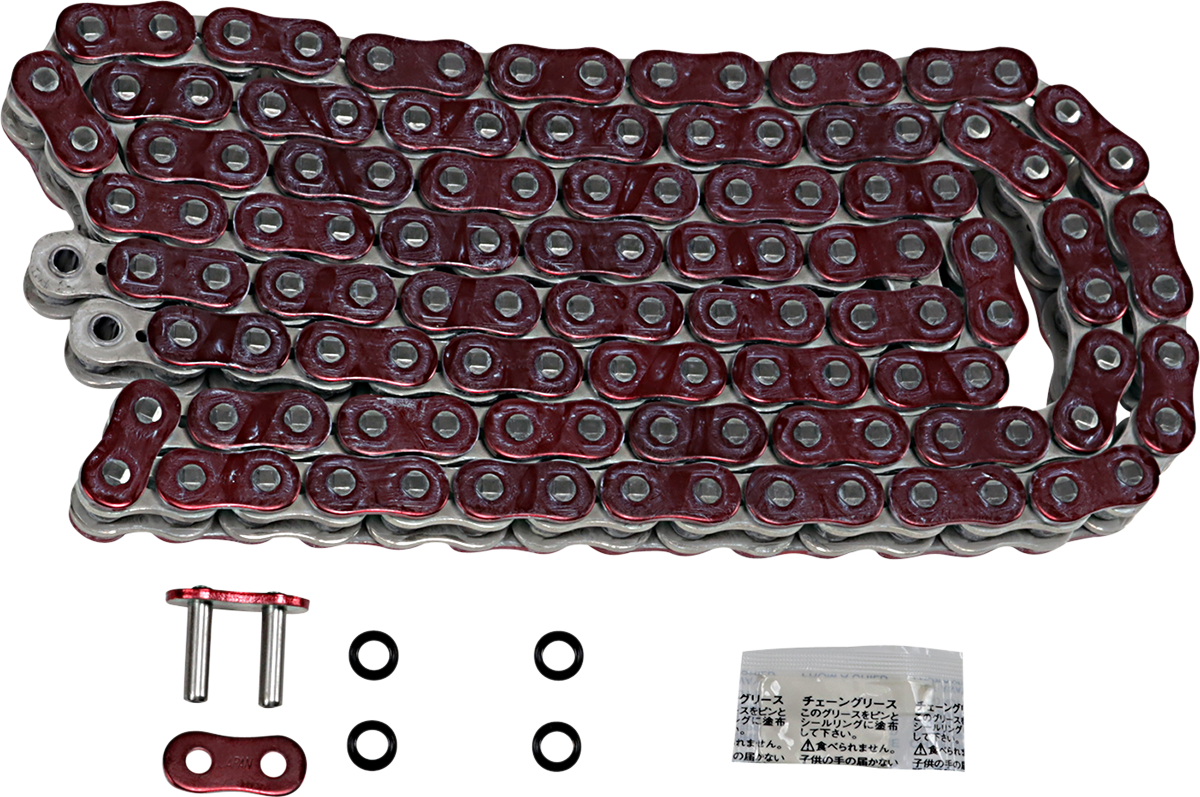 Ek 530 ZVX3 - Sportbike Chain - 120 Links - Red
