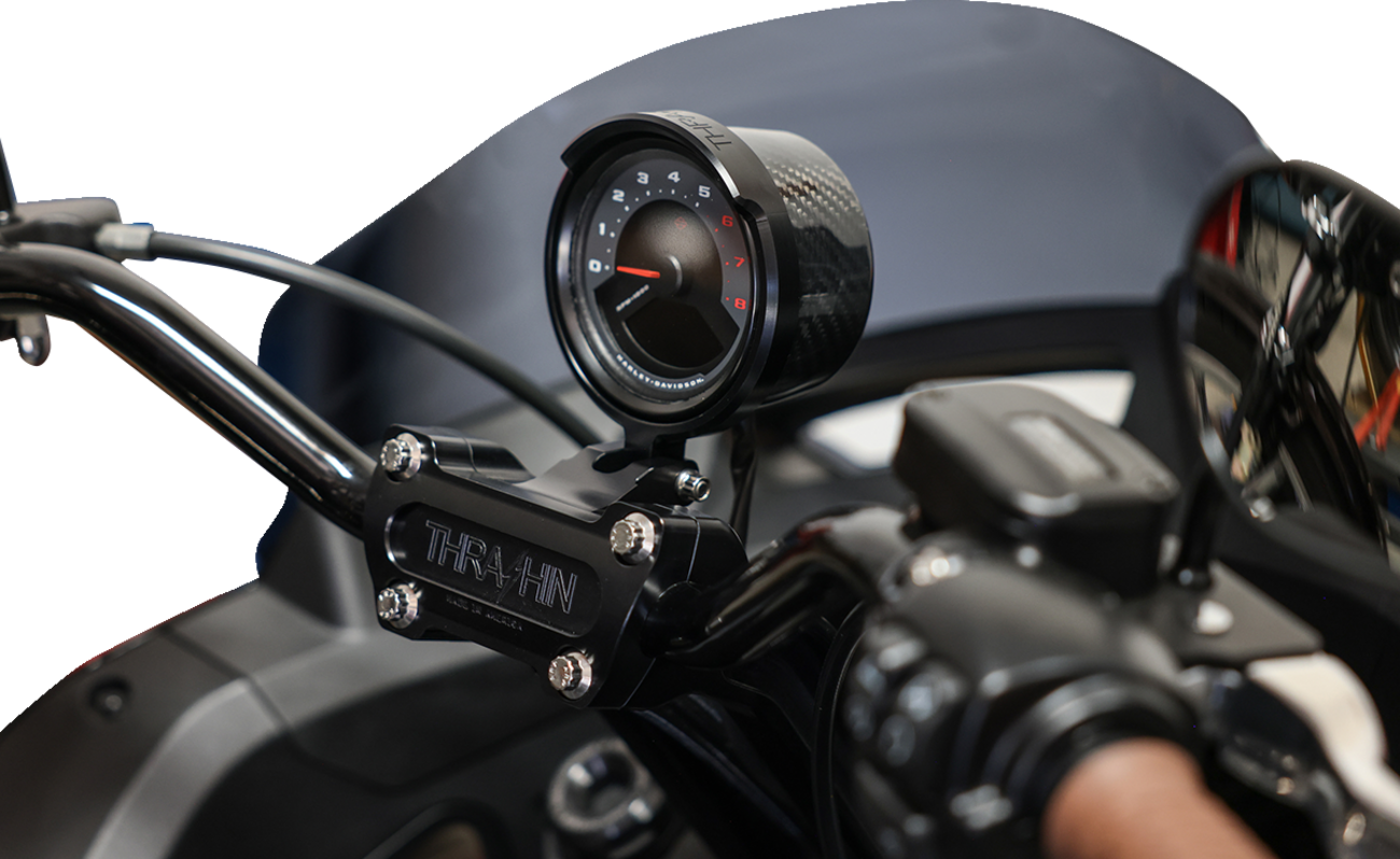 Thrashin Supply Gauge Relocation Kit For Harley Softail FXLRS 2022-2025