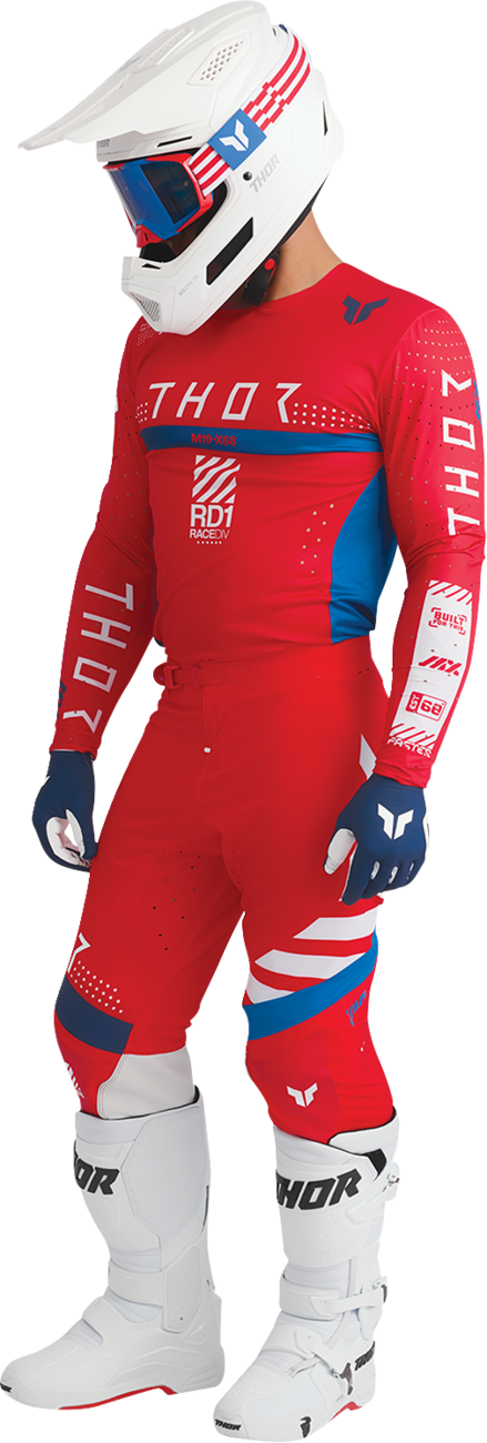 Thor Sportmode Synth Pants — Red