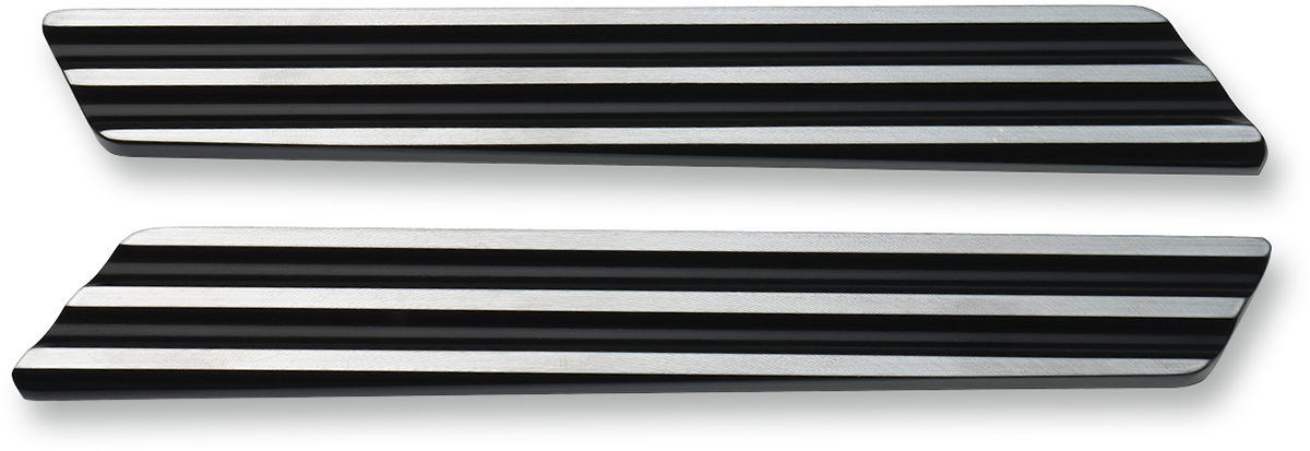 JOKER MACHINE Saddlebag Latch Inserts — Finned