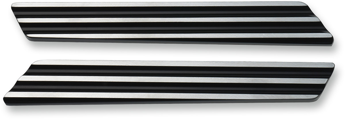 JOKER MACHINE Saddlebag Latch Inserts — Finned