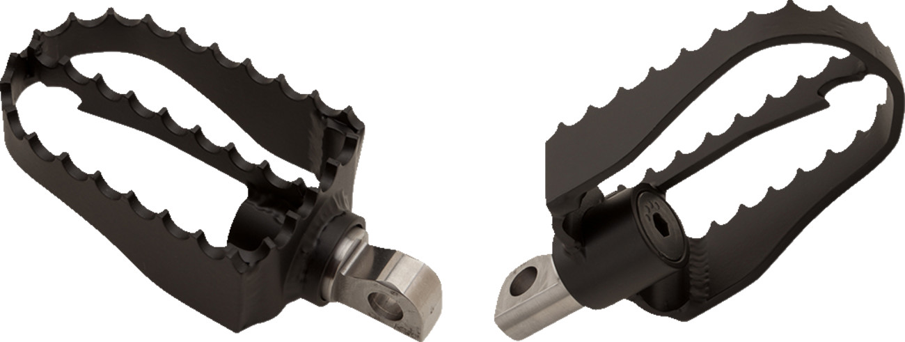 Burly Brand MX Style Footpegs For Harley