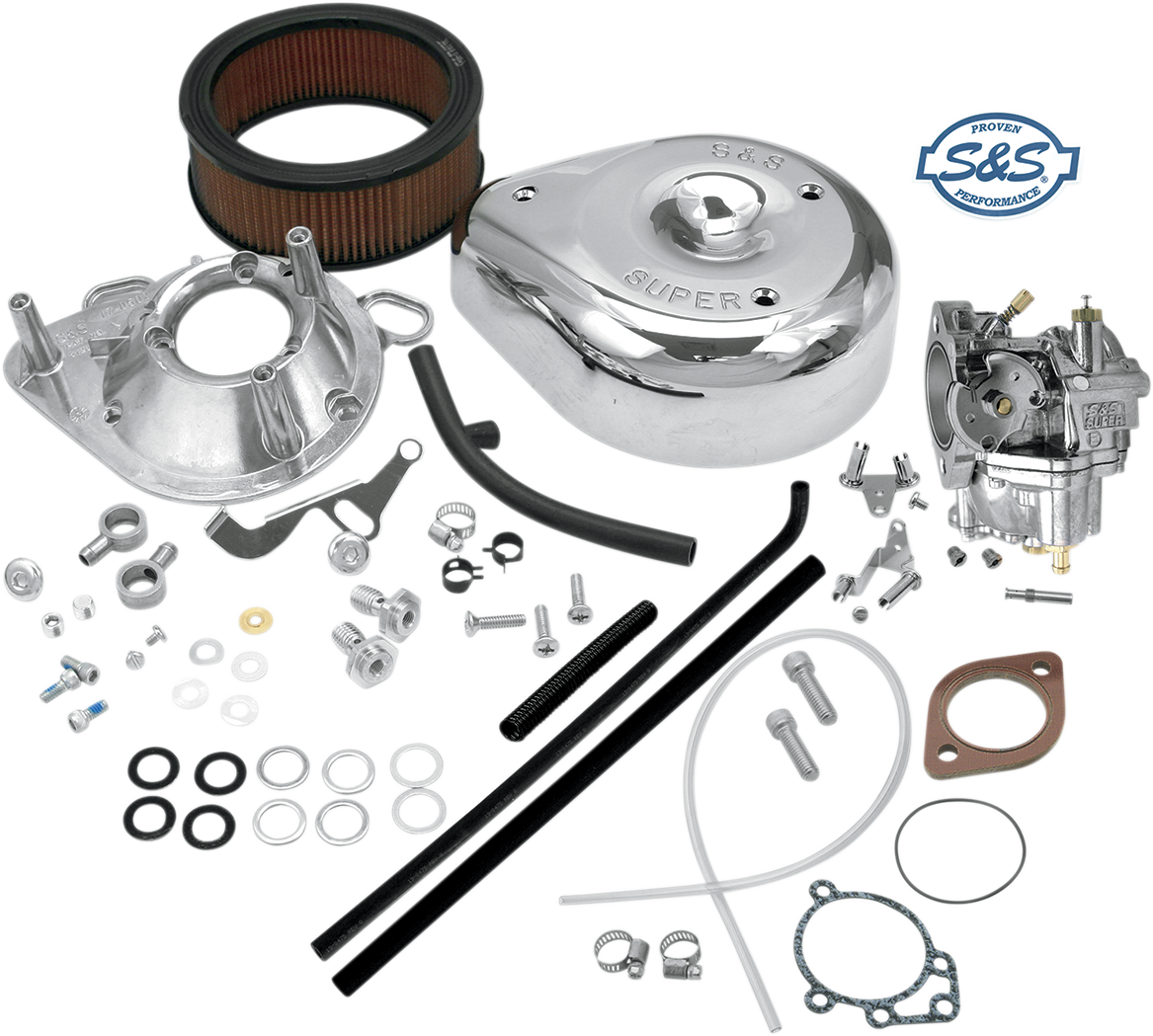S&S CYCLE Super E Carburetor Kit without Manifold