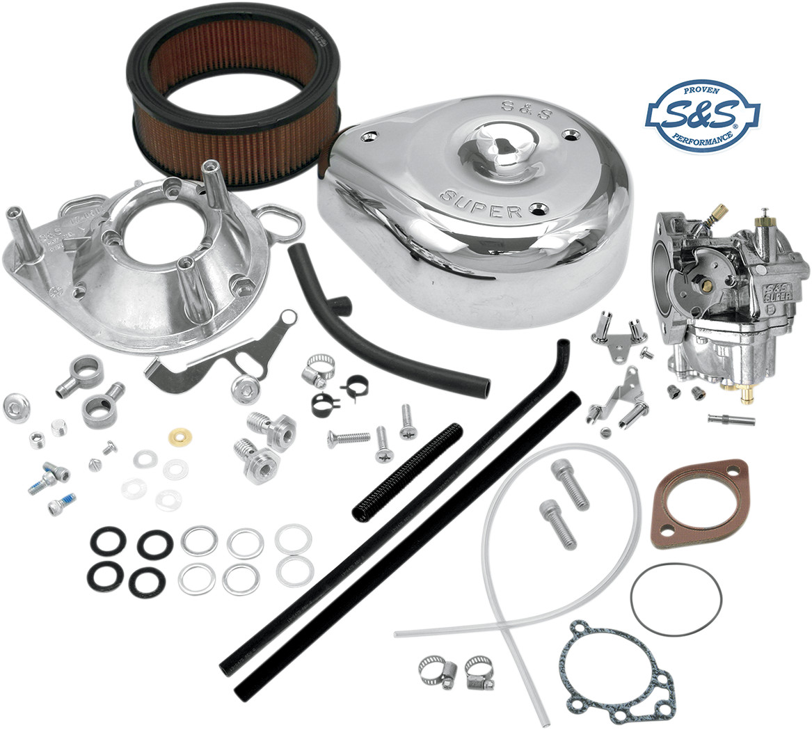 S&S CYCLE Super E Carburetor Kit without Manifold