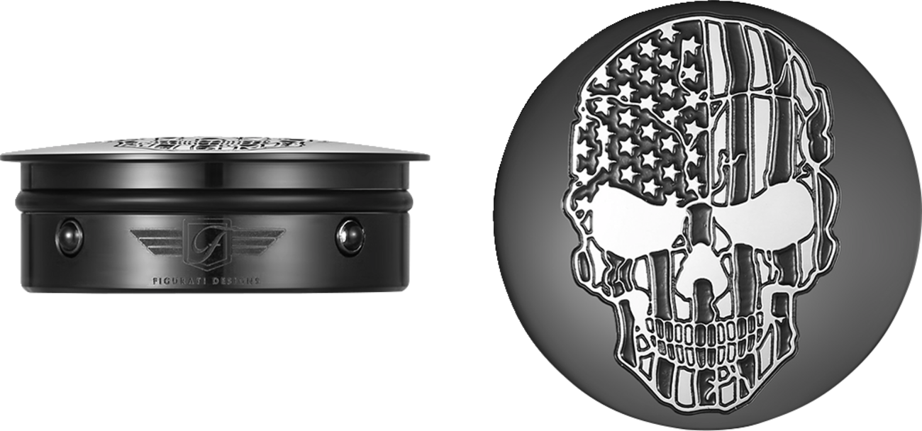 Figurati Designs Swing Arm Pivot Covers for Harley Touring 1985-2025