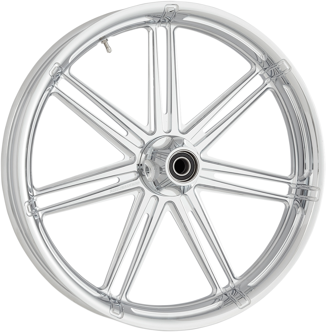 Arlen ness Wheel - 7-Valve - Front - Dual Disc/With ABS - Chrome - 21x3.5 Harley Davidson