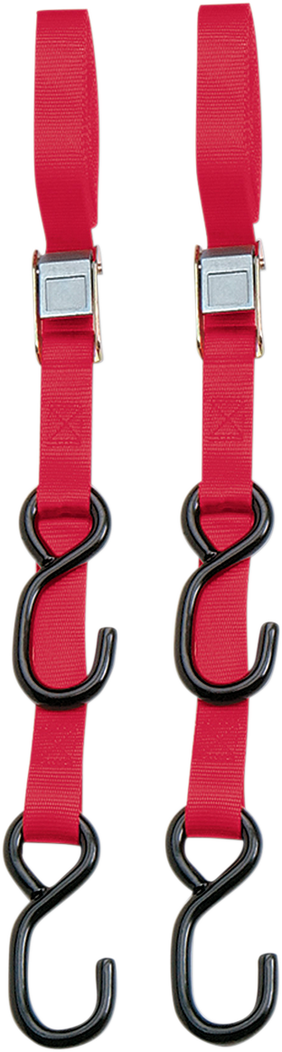 Parts unlimited Heavy-Duty 7’ Cam Buckle Tie-Downs