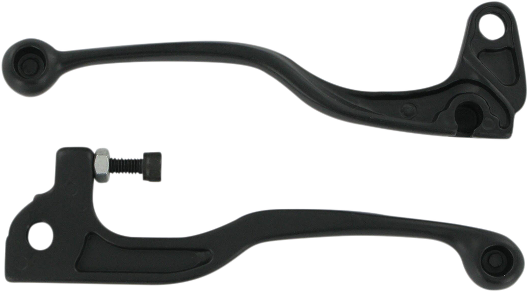 Parts unlimited Levers - Shorty - Black Yamaha/Husqvarna