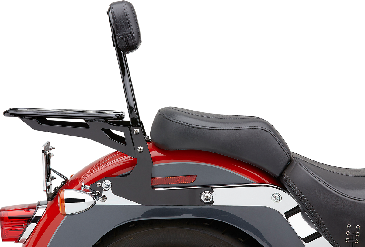 Cobra Round Detachable Backrest For Harley Softail 2000-2017