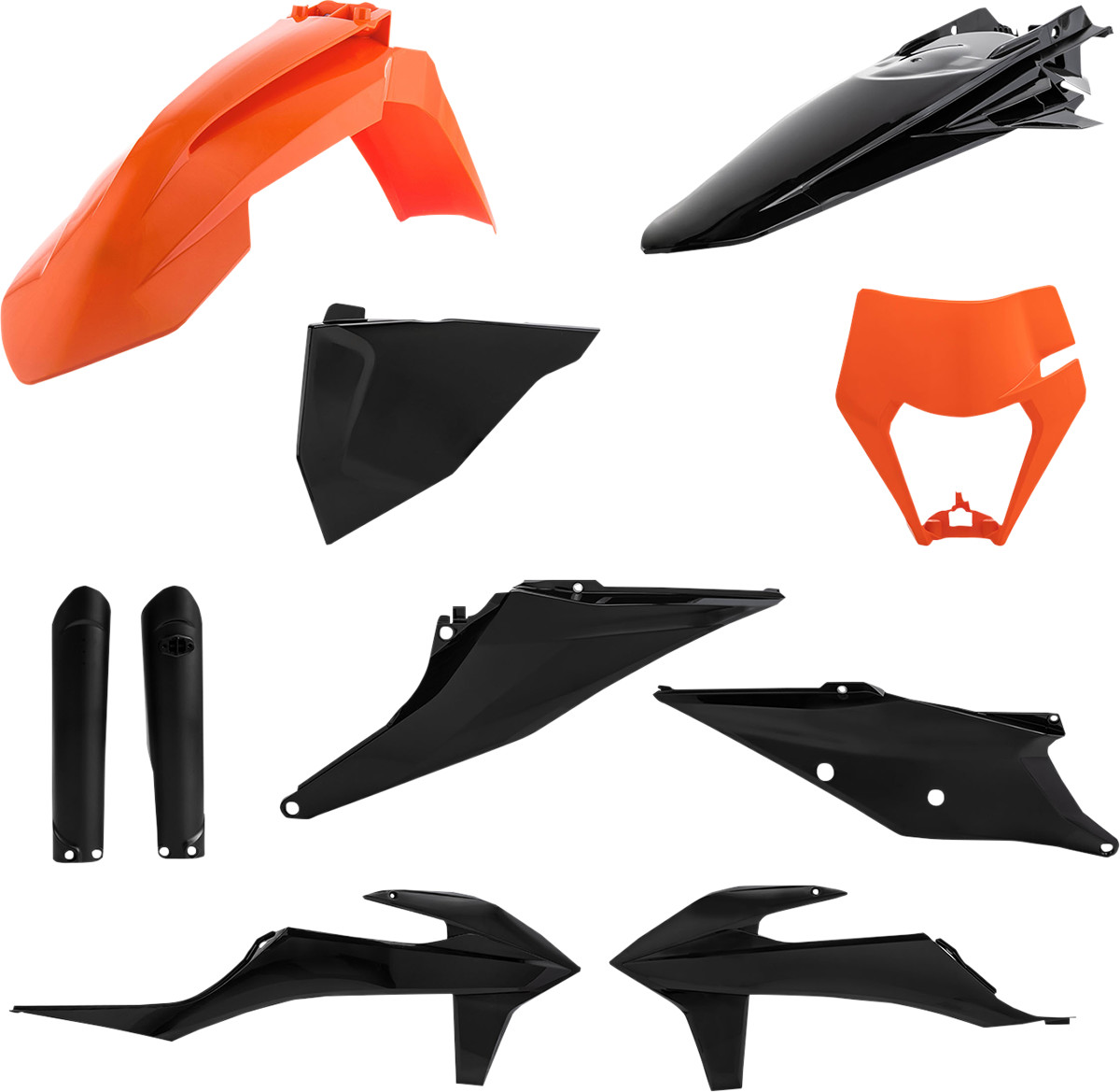 Acerbis Full Plastic Kit KTM 150cc-500cc 2020-2023