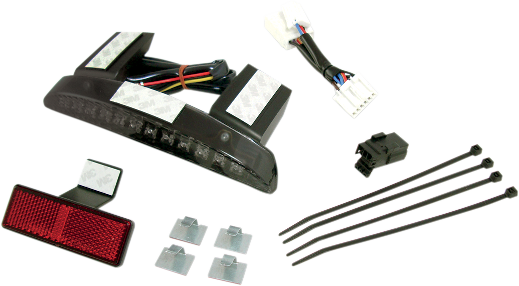 Drag specialties Running/Brake Light Assembly - Smoke Lens Harley Davidson