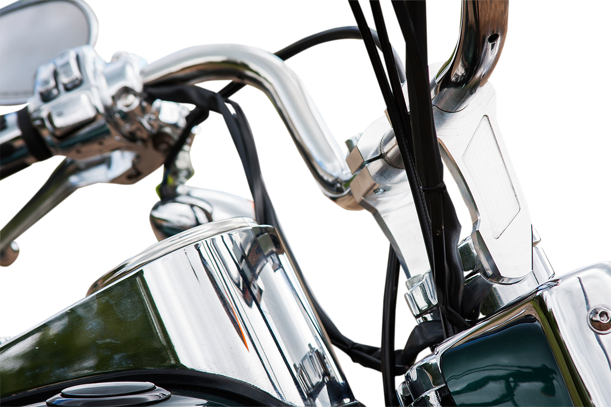 Rox Extended Stem Pivoting Risers For 1" Handlebars
