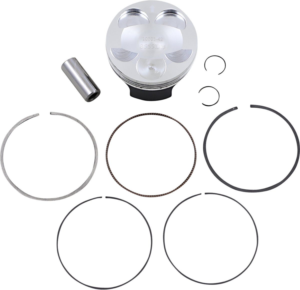 WOSSNER Piston Kit for 4 Stroke