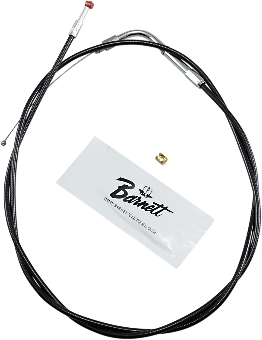 BARNETT Black Vinyl Throttle/Idle Cable